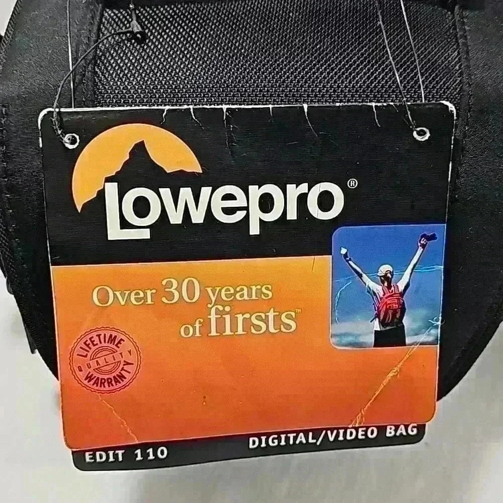 Lowepro digital video bag black camcorder water resistant adjustable strap